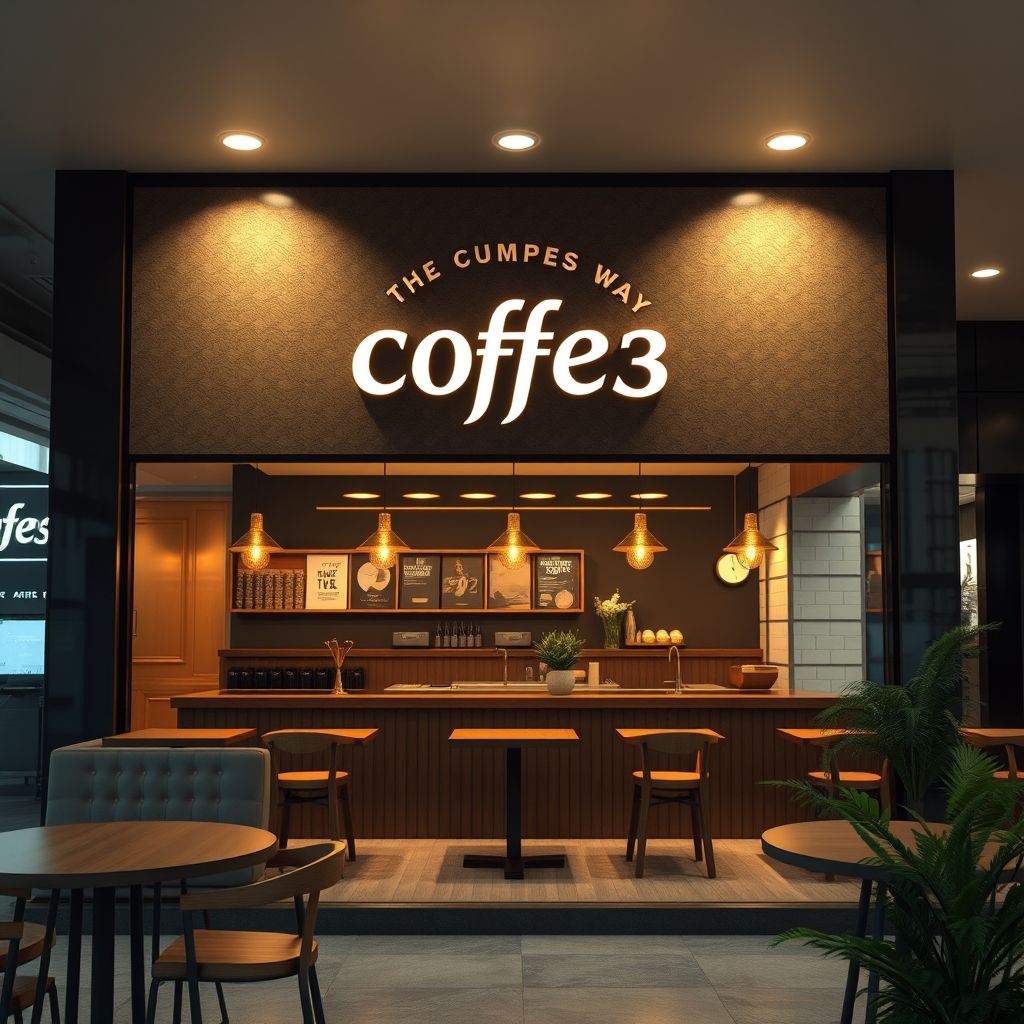 ดีไซน์โลโก้สุดล้ำที่เปลี่ยนร้านกาแฟให้เป็นตำนาน